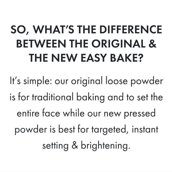 HUDA Easy Bake & Snatch Pressed NoTalc Brightening Setting Powder PEACHY PIE NEW - Picture 6 of 16